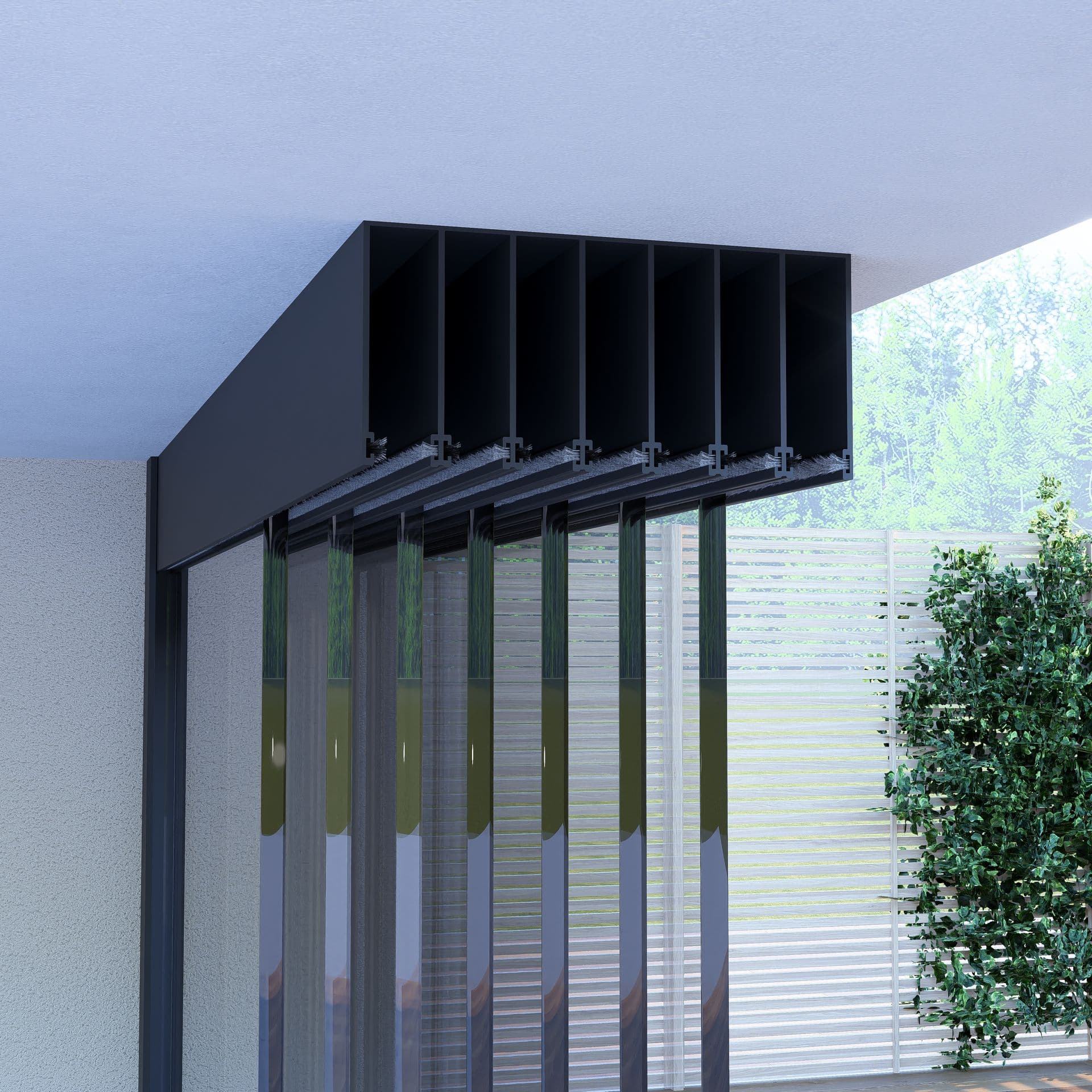 Cubo veranda in Antraciet