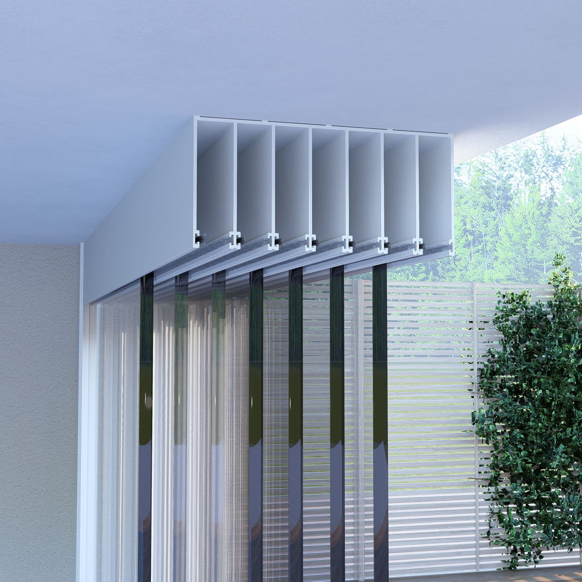 Cubo kubistische aluminium overkapping